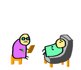 relaxing everyday sticker #1241274