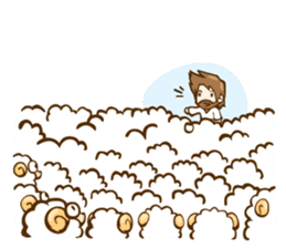 Little Lamb & the Shepherd #2 sticker #1241979