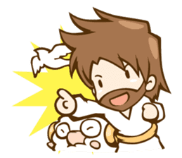 Little Lamb & the Shepherd #2 sticker #1241990