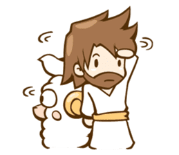 Little Lamb & the Shepherd #2 sticker #1241991