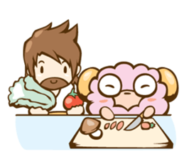 Little Lamb & the Shepherd #2 sticker #1241997