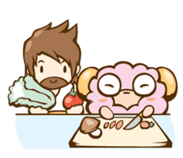 Little Lamb & the Shepherd #2 sticker #1241997