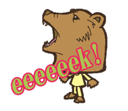 costume mascot sticker #1242492