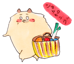 Pomeranian Junco sticker #1242607