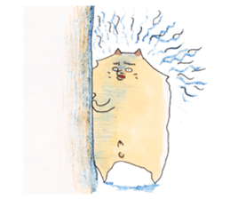 Pomeranian Junco sticker #1242609