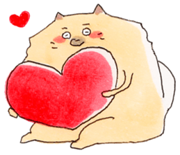 Pomeranian Junco sticker #1242610