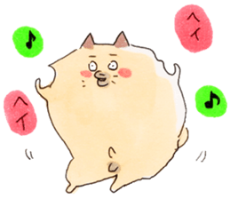 Pomeranian Junco sticker #1242621