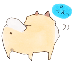 Pomeranian Junco sticker #1242626