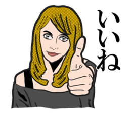 Woman Sticker sticker #1242766