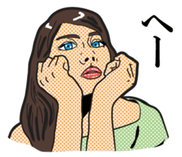 Woman Sticker sticker #1242767