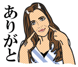 Woman Sticker sticker #1242769