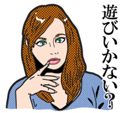 Woman Sticker sticker #1242774