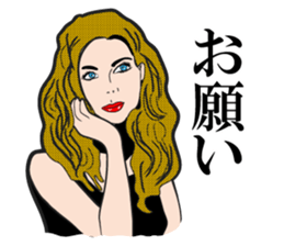 Woman Sticker sticker #1242781