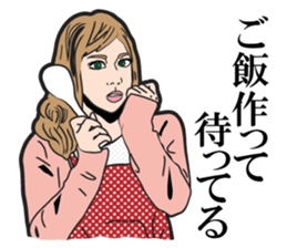 Woman Sticker sticker #1242791