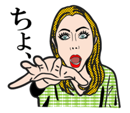 Woman Sticker sticker #1242799