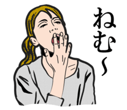 Woman Sticker sticker #1242800