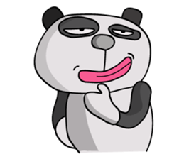 The Human Panda sticker #1242884