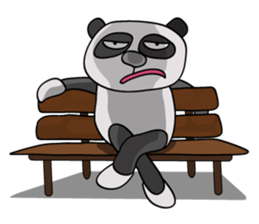 The Human Panda sticker #1242919