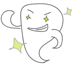 Pretty Cute ghost sticker #1243283