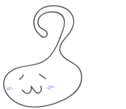 Pretty Cute ghost sticker #1243286