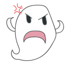 Pretty Cute ghost sticker #1243287