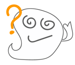 Pretty Cute ghost sticker #1243289