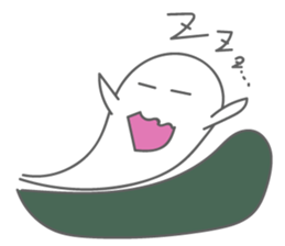 Pretty Cute ghost sticker #1243290