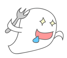 Pretty Cute ghost sticker #1243297