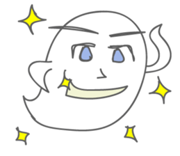 Pretty Cute ghost sticker #1243305