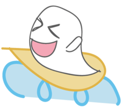Pretty Cute ghost sticker #1243307