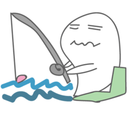 Pretty Cute ghost sticker #1243311