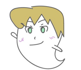 Pretty Cute ghost sticker #1243312