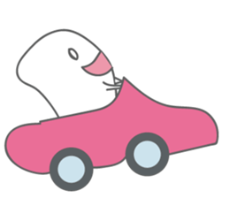 Pretty Cute ghost sticker #1243313