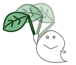Pretty Cute ghost sticker #1243320
