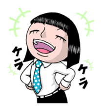 Bobbed hair style Sandy 2nd sticker #1243326