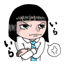 Bobbed hair style Sandy 2nd sticker #1243327