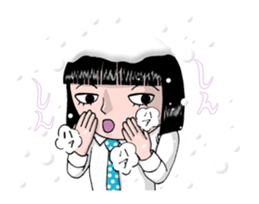 Bobbed hair style Sandy 2nd sticker #1243331