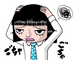 Bobbed hair style Sandy 2nd sticker #1243345