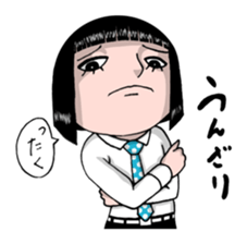 Bobbed hair style Sandy 2nd sticker #1243352