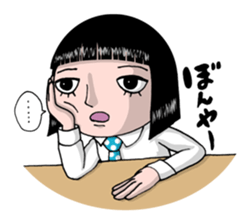 Bobbed hair style Sandy 2nd sticker #1243353