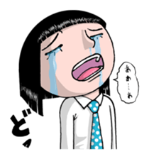 Bobbed hair style Sandy 2nd sticker #1243360