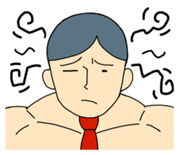 muscle Boy sticker #1243374