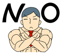 muscle Boy sticker #1243397