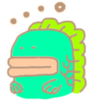 Crazy yellow cat. sticker #1243486