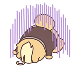 Tamari the Tanuki sticker #1244609