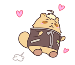 Tamari the Tanuki sticker #1244612