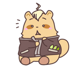 Tamari the Tanuki sticker #1244614