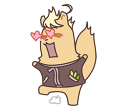 Tamari the Tanuki sticker #1244616