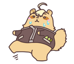 Tamari the Tanuki sticker #1244618