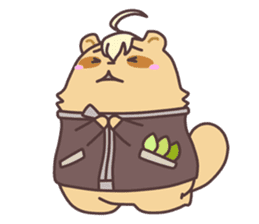 Tamari the Tanuki sticker #1244620